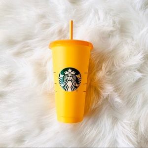 Starbucks Color Changing Cup “Marigold-Tangerine”